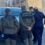 Operativo de búsqueda del hombre desaparecido en San Martín de Pusa. 