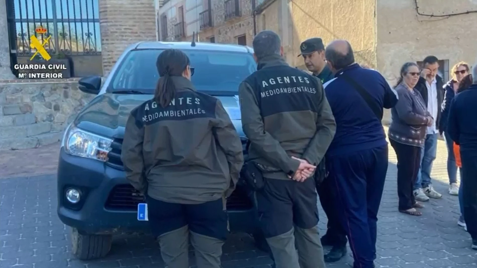 Operativo de búsqueda del hombre desaparecido en San Martín de Pusa.