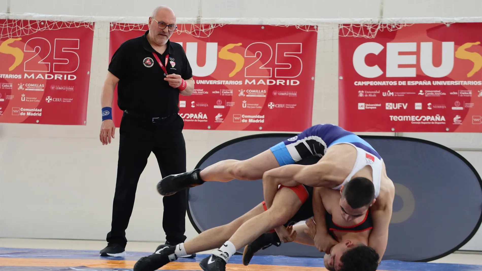 MURCIA.-La UMU obtiene el primer puesto en la clasificación general del Campeonato de España Universitario de Lucha 2025