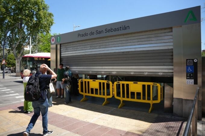 La parada de metro del Prado de San Sebastián