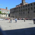 Muere un turista alemán tras sufrir una indisposición en la plaza da Quintana