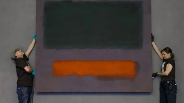 La obra dañada de Rothko
