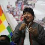 El expresidente boliviano Evo Morales