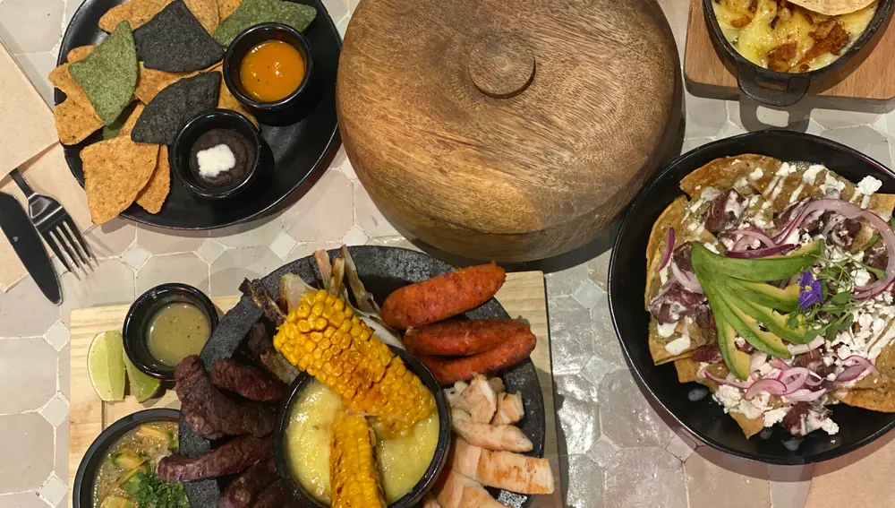 Propuesta gastronómica de Hijo del Maíz
