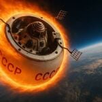 Una sonda soviética de 495 kg, diseñada para sobrevivir en la atmósfera extrema de Venus, caerá en la Tierra este mes.