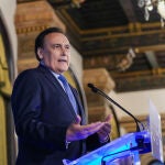 El consejero de Universidad, Investigación e Innovación, José Carlos Gómez Villamandos, ayer durante el Desayuno informativo Nueva Economía Fórum