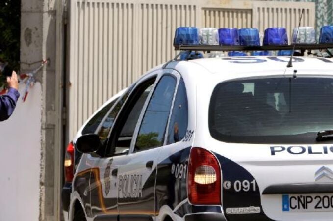 Un coche de la Policía Nacional