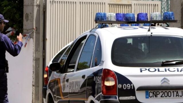 Un coche de la Policía Nacional