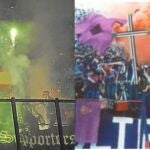 Ultras del Betis y la Fiorentina