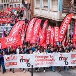 Manifestación del Primero de Mayo en Guadalajara 