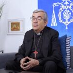 El arzobispo de Valladolid, Luis Argüello, durante el video en el que ha lanzado la nueva carta pastoral