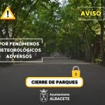 Aviso por fenómenos meteorológicos adversos