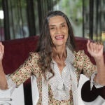 Ángela Molina con vestido de Prada.