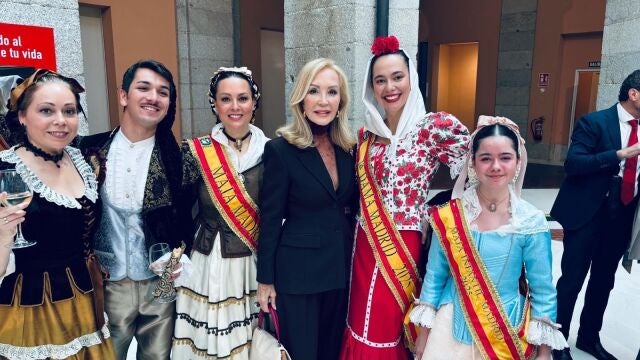 Carmen Lomana en las celebraciones del 2 de mayo en Madrid