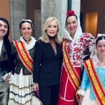 Carmen Lomana en las celebraciones del 2 de mayo en Madrid
