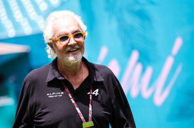 A sus 75 años, Briatore asesora y toma decisiones en la escudería Alpine de F1