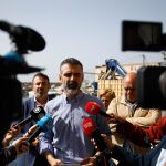 Ramón Fernández-Pacheco atiende a los medios