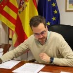 El portavoz de Vox en Torrent, Guillermo Alonso
