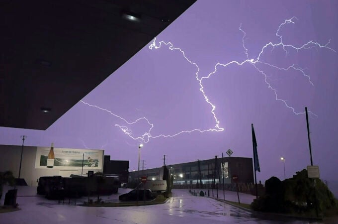 Se esperan fuertes tormentas este viernes en Castilla y León