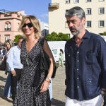 Susanna Griso en Sevilla junto a su nuevo novio.