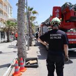 Sucesos.- AMP.- Tres intoxicados, uno grave, en una fuga de gas ocurrida en la cocina de un hotel de Palma