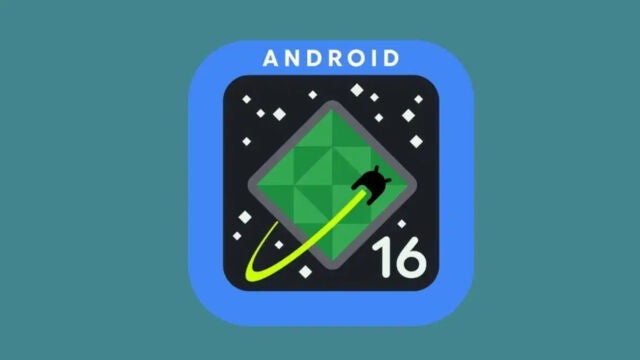 El logo de Android 16, la próxima versión del sistema operativo para móviles de la gran G