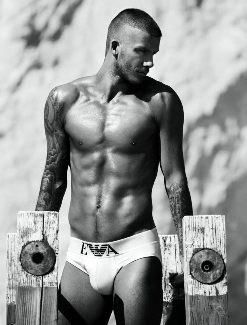 David Beckham para Armani