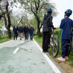 El Ayuntamiento de Valladolid une el carril bici de Parquesol con el de la Avenida de Salamanca