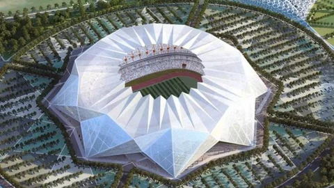 Gran estadio Casablanca, según el proyecto