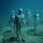 España alberga el único museo submarino de Europa: más de 300 esculturas y puedes bucear en él