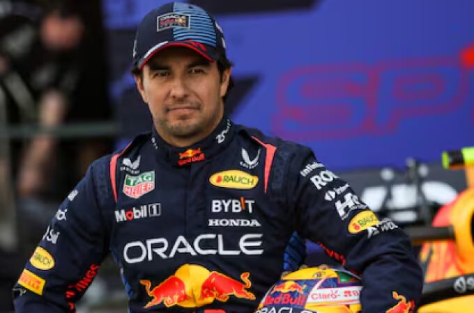 El piloto mexicano Sergio Pérez