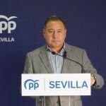 El presidente del PP provincial, Ricardo Sánchez.
