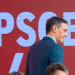 El presidente del Gobierno y secretario general del PSOE, Pedro Sánchez, preside la reunión de la Comisión Ejecutiva Federal en la sede Ferraz.