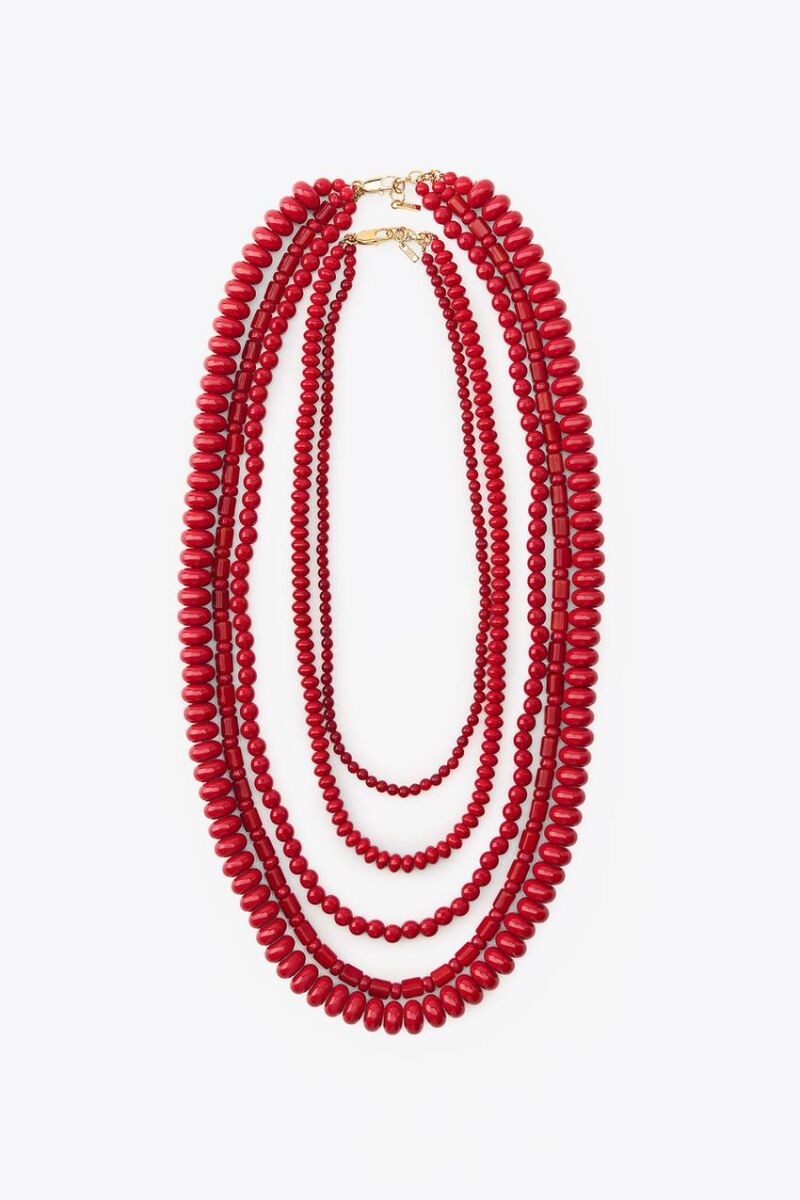 Collar de abalorios.