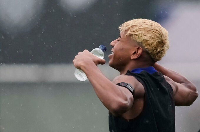 Entrenamiento del FC Barcelona