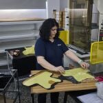 Fabricación de chalecos antibalas de la empresa FECSA