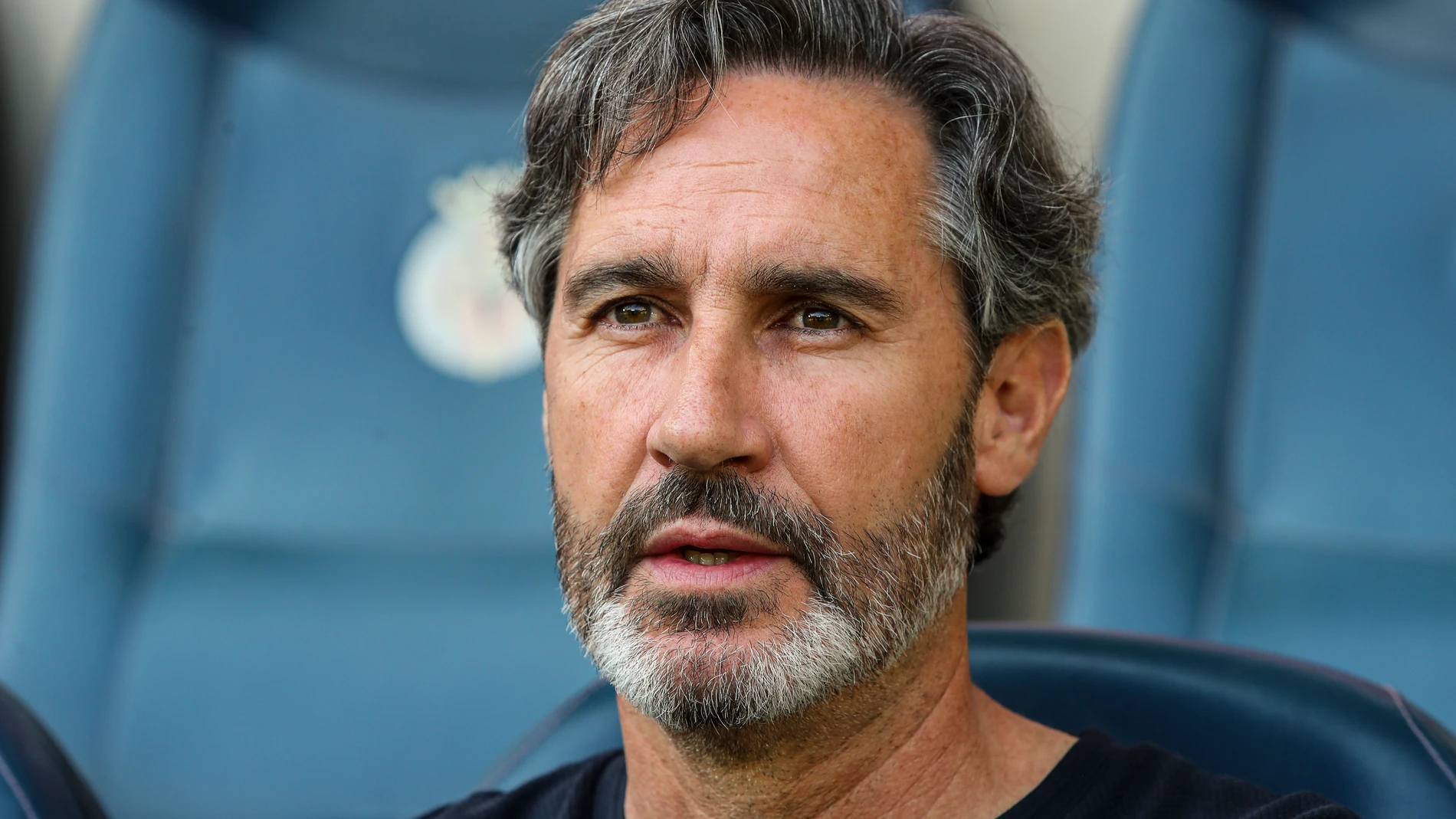 Vicente Moreno, head coach of Osasuna, looks on during the Spanish league, LaLiga EA Sports, football match played between Villarreal CF and CA Osasuna at La Ceramica stadium on May 3, 2025, in Villarreal, Spain. AFP7 03/05/2025 ONLY FOR USE IN SPAIN