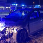 Estado en el que quedó el coche siniestrado