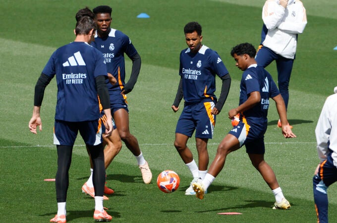 Entrenamiento del Real Madrid