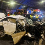 Un hombre de 32 años muere en un accidente en el túnel de María de Molina, en Madrid