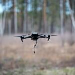 Imagen de archivo de un dron en la guerra de Ucrania