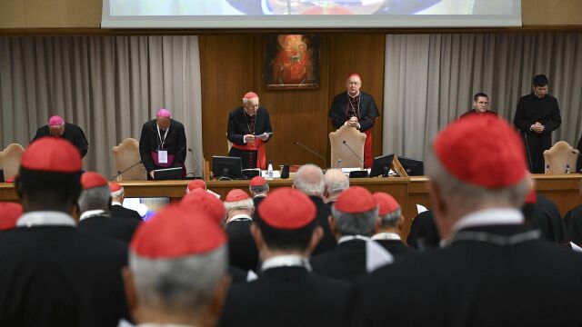 Los cardenales abordan la colaboración entre iglesias en la novena Congregación General del Vaticano