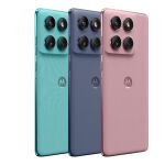 Los tres, diferentes y distintivos, colores de los Moto Edge 60 Fusion