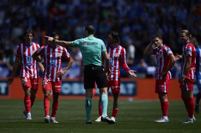 MADRID.-El Atlético sigue sin convencer lejos de casa