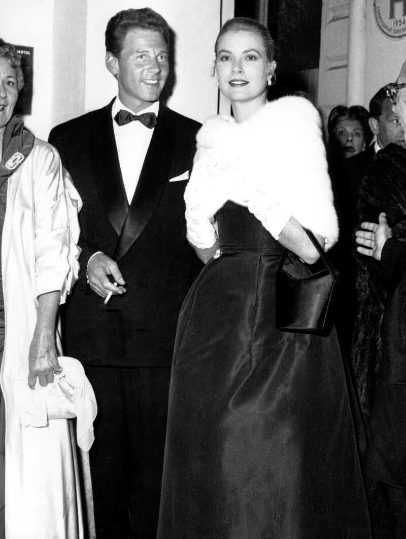 Grace Kelly en el Festival de Cannes de 1955.