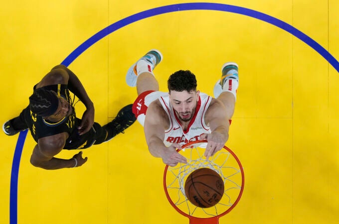 Sengun fue decisivo en la victoria de los Rockets ante los Warriors en el sexto partido