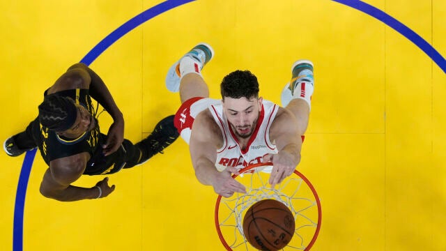 Sengun fue decisivo en la victoria de los Rockets ante los Warriors en el sexto partido