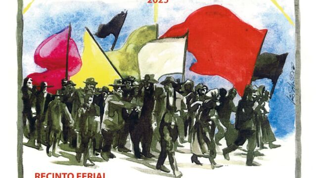 Cartel anunciador de la fiesta prevista en Cacabelos