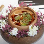 Así es "Ramensillo", chef David Lorente, del restaurante zaragozano Nola Gras, la mejor tapa de legumbres de España