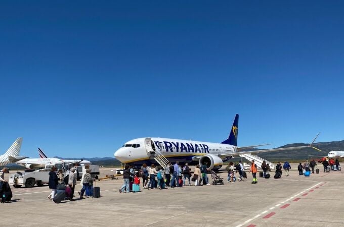 El aeropuerto de Castellón suma 28.963 pasajeros en abril en su mejor primer cuatrimestre